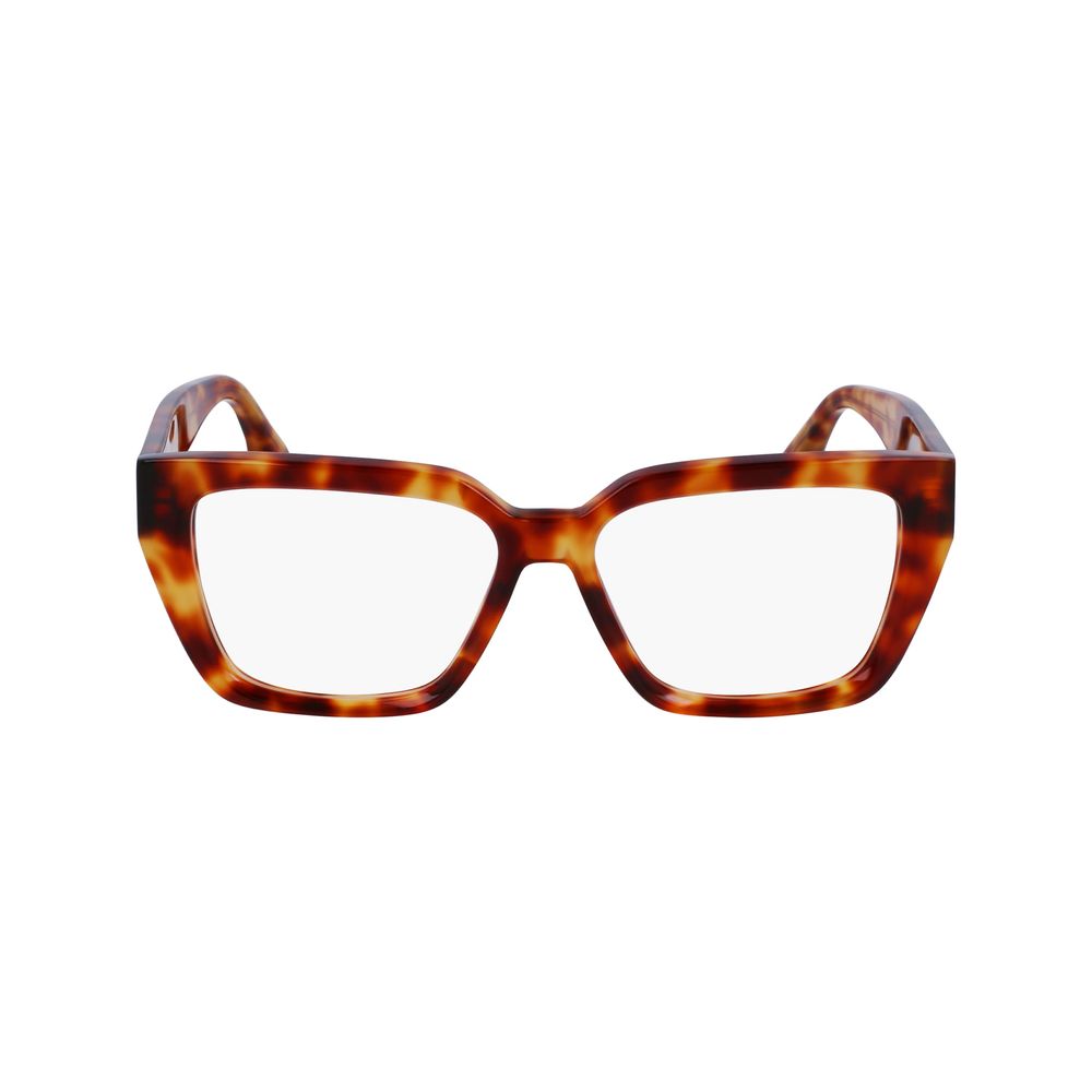 Victoria Beckham Brown Acetate Glasses Frames Victoria Beckham