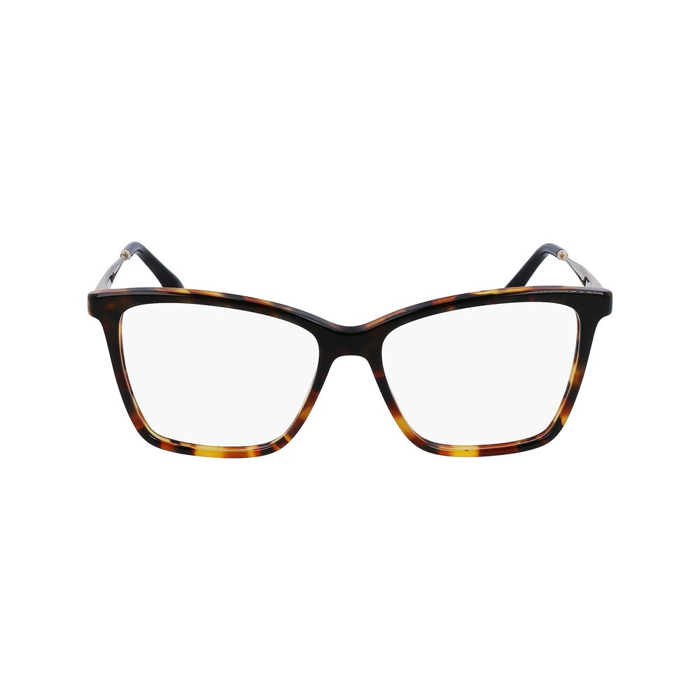Victoria Beckham Brown Acetate Glasses Frames Victoria Beckham