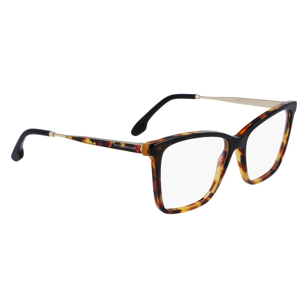 Victoria Beckham Brown Acetate Glasses Frames Victoria Beckham