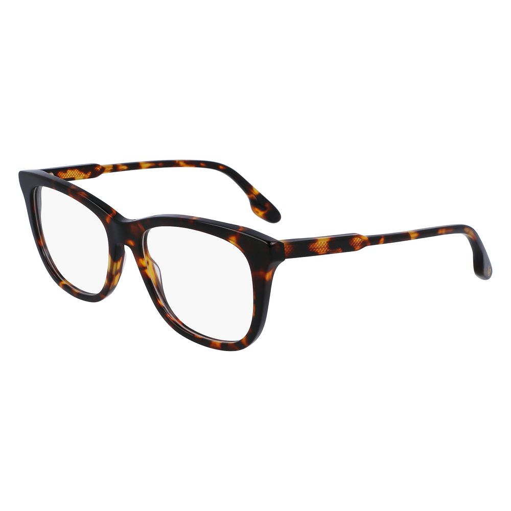 Victoria Beckham Brown Acetate Glasses Frames Victoria Beckham