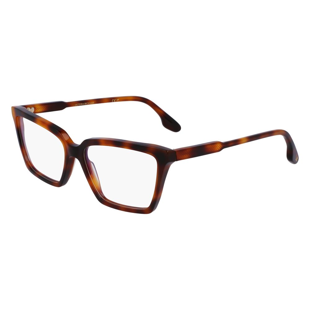 Victoria Beckham Brown Acetate Glasses Frames Victoria Beckham