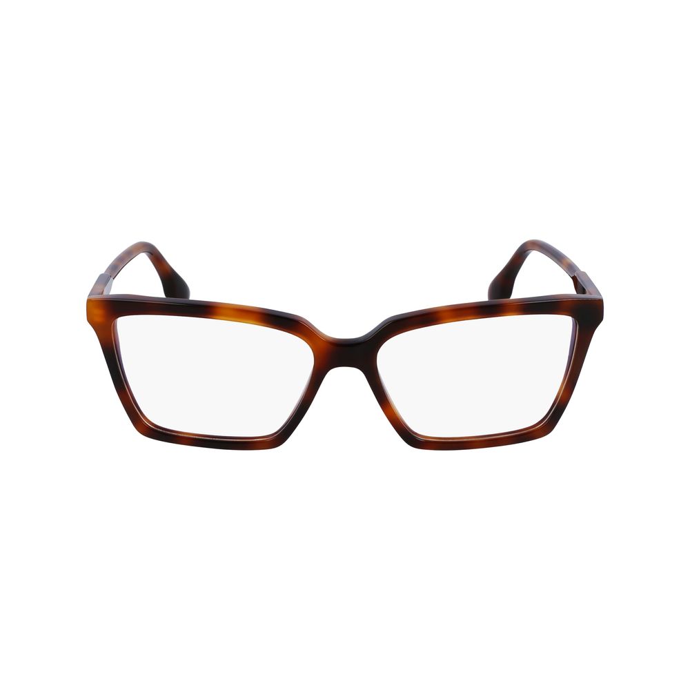 Victoria Beckham Brown Acetate Glasses Frames Victoria Beckham