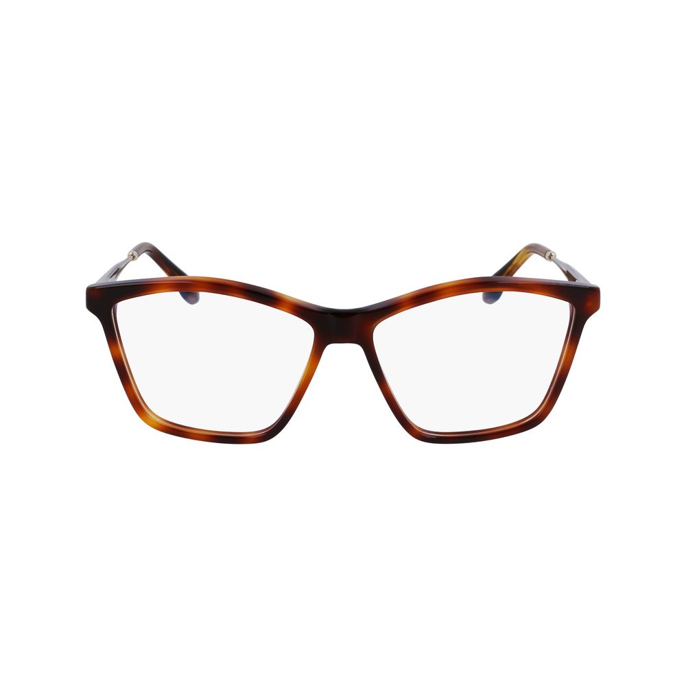 Victoria Beckham Brown Acetate Glasses Frames Victoria Beckham