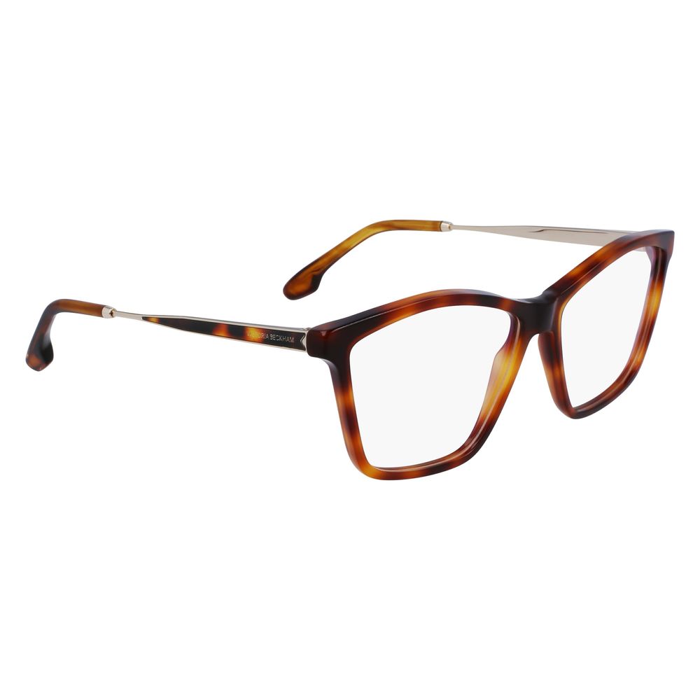 Victoria Beckham Brown Acetate Glasses Frames Victoria Beckham
