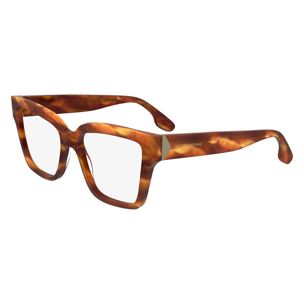 Victoria Beckham Brown Acetate Glasses Frames Victoria Beckham