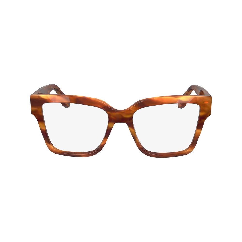Victoria Beckham Brown Acetate Glasses Frames Victoria Beckham