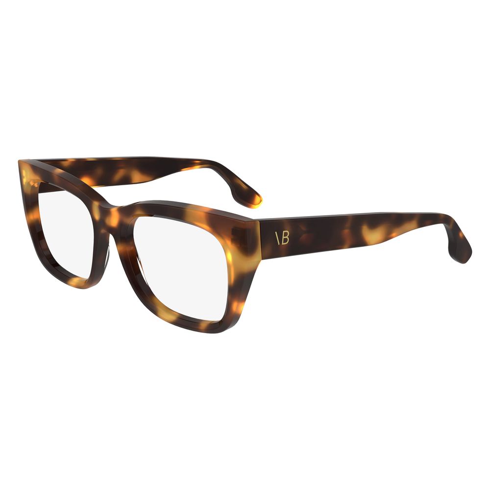 Victoria Beckham Brown Acetate Glasses Frames Victoria Beckham
