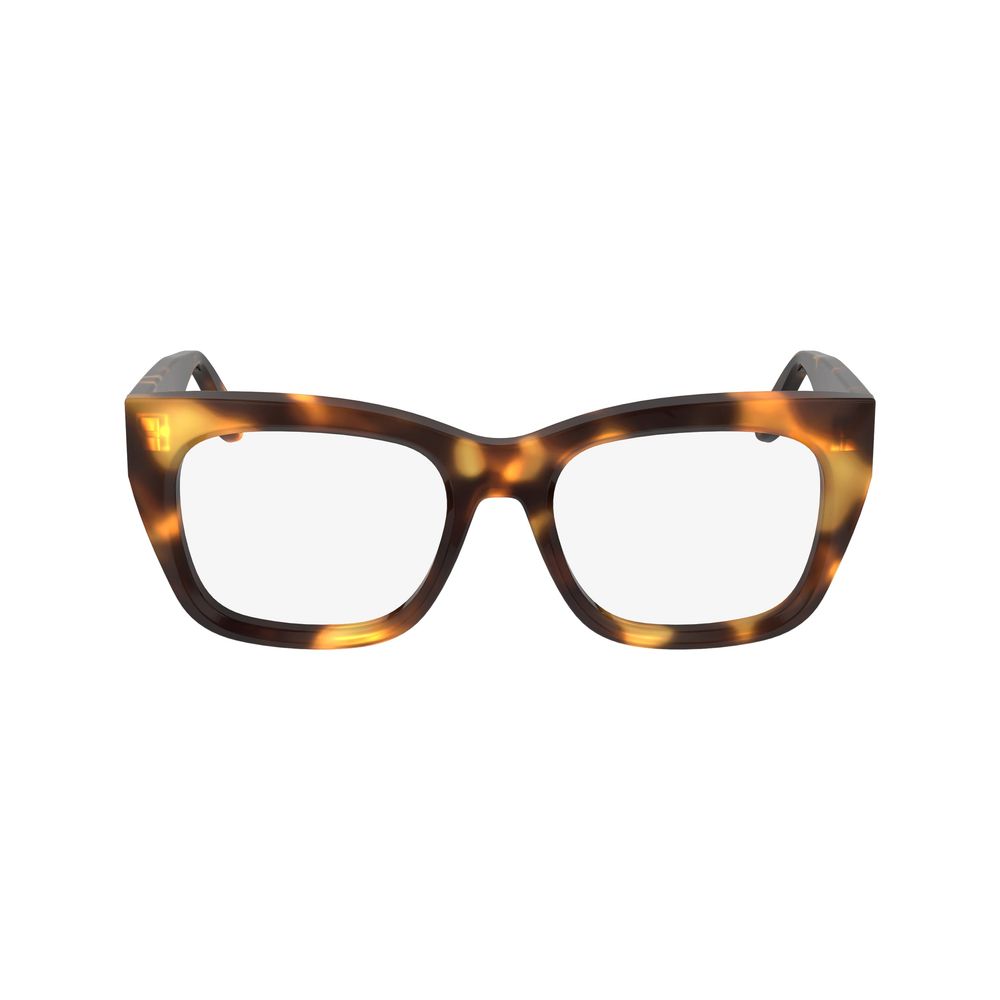 Victoria Beckham Brown Acetate Glasses Frames Victoria Beckham