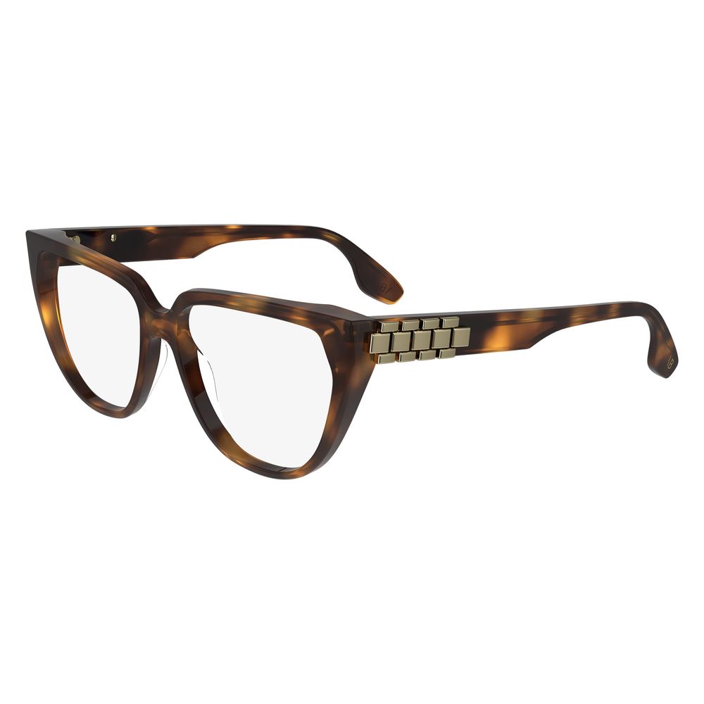 Victoria Beckham Brown Acetate Glasses Frames Victoria Beckham