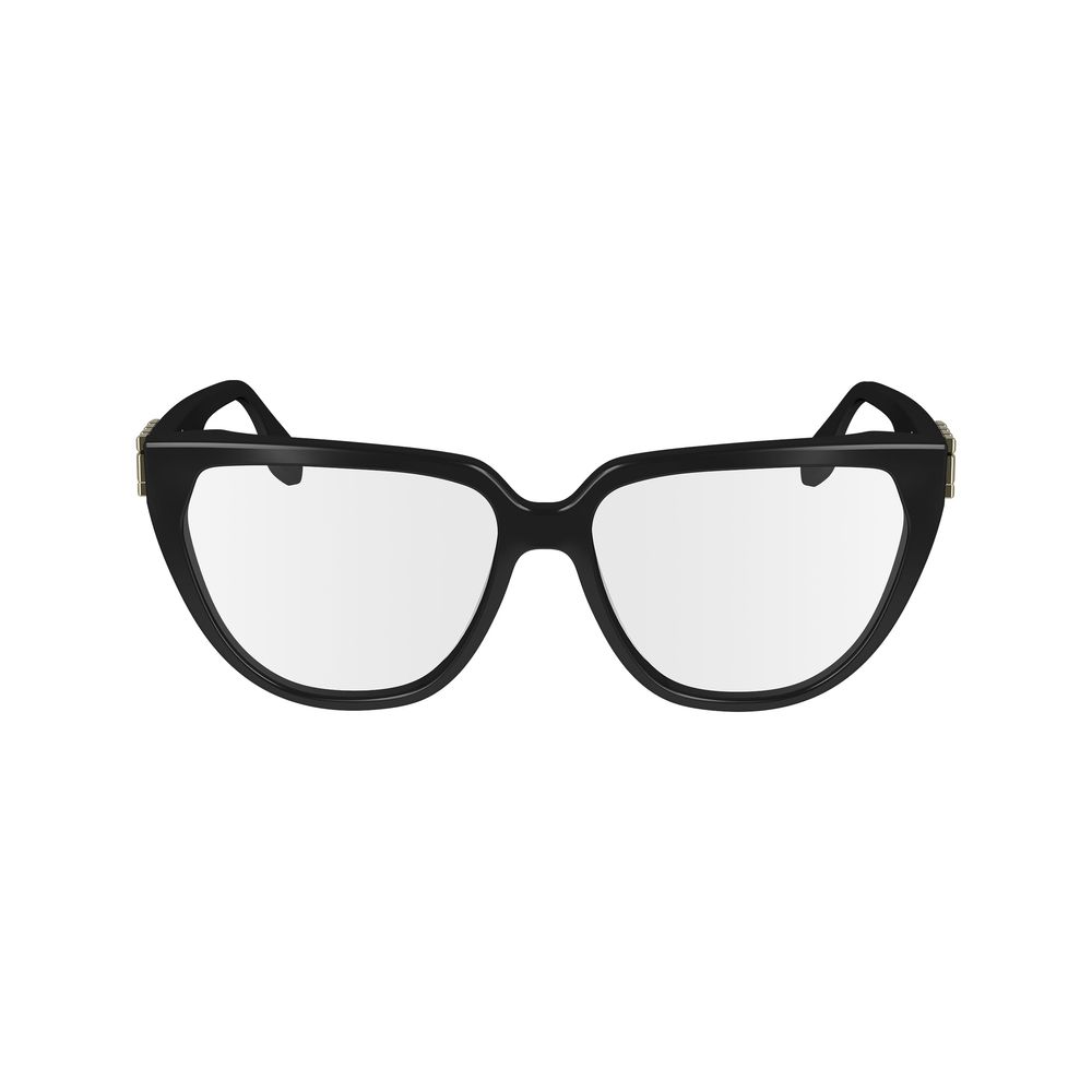 Victoria Beckham Black Acetate Glasses Frames Victoria Beckham
