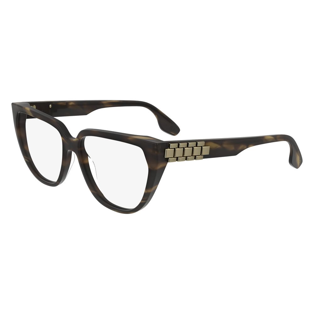 Victoria Beckham Brown Acetate Glasses Frames Victoria Beckham