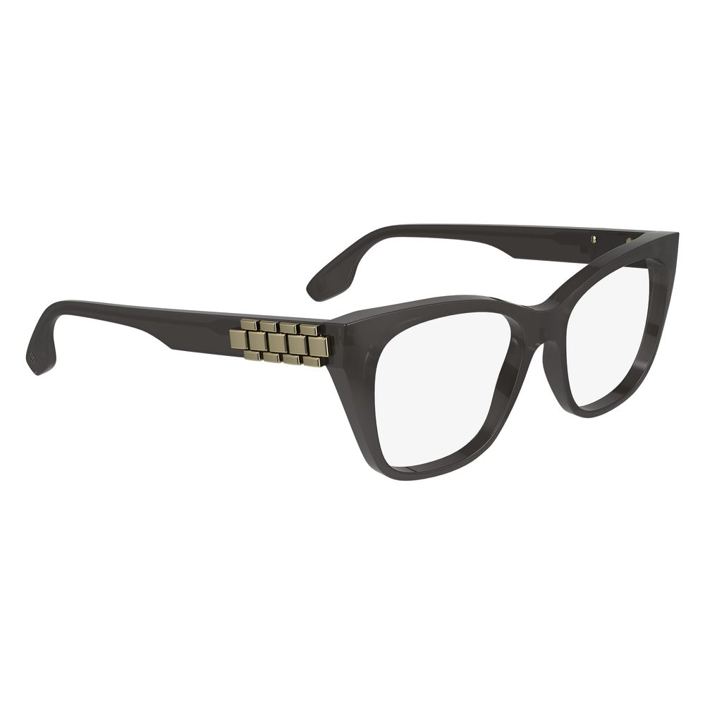 Victoria Beckham Gray Acetate Glasses Frames Victoria Beckham