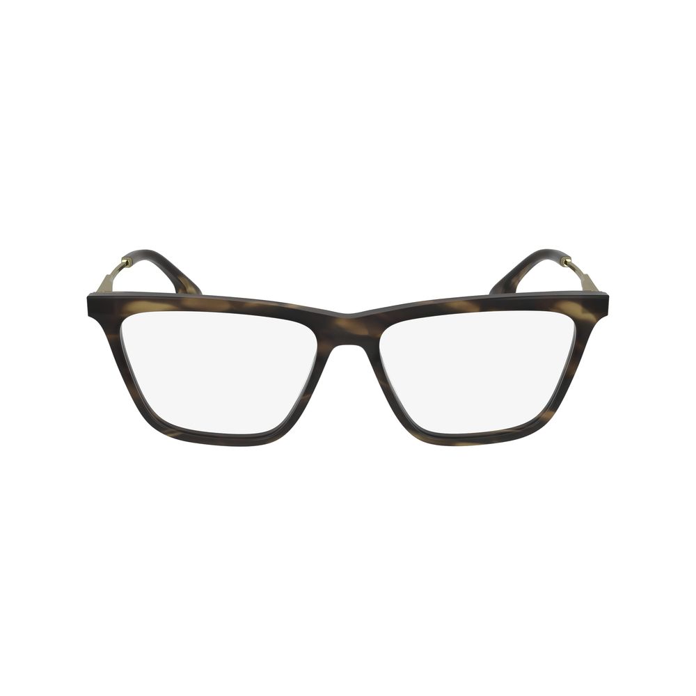 Victoria Beckham Brown Acetate Glasses Frames Victoria Beckham