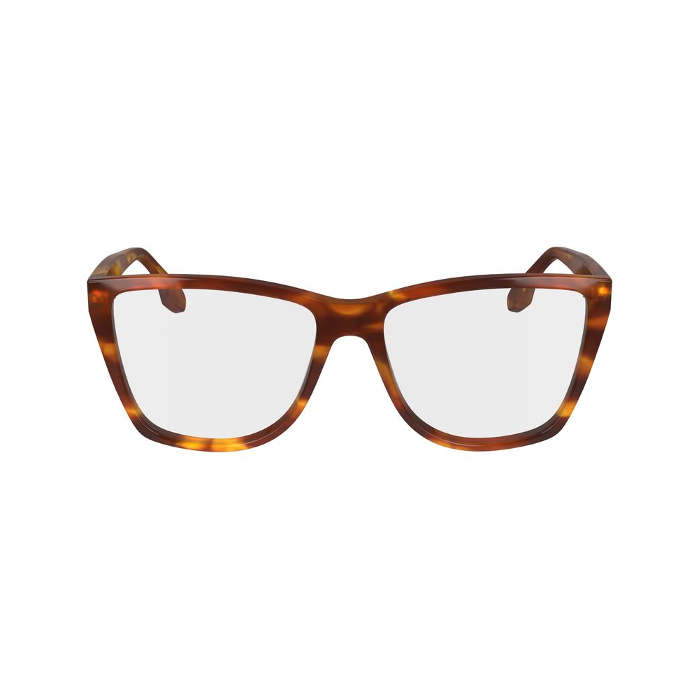 Victoria Beckham Brown Acetate Glasses Frames Victoria Beckham