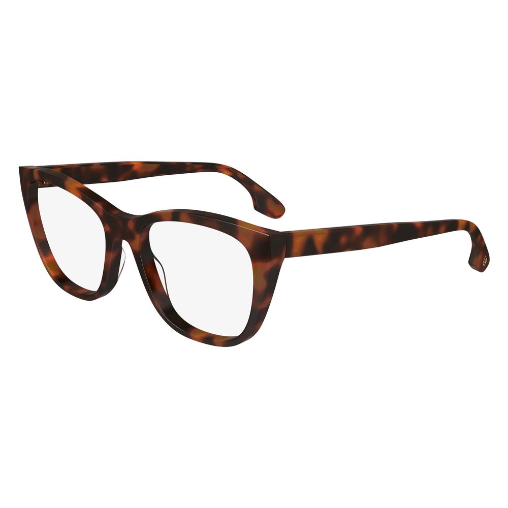 Victoria Beckham Brown Acetate Glasses Frames Victoria Beckham
