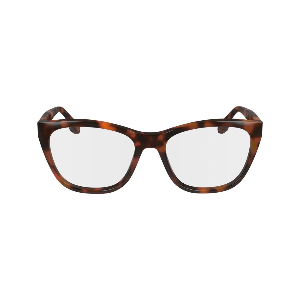 Victoria Beckham Brown Acetate Glasses Frames Victoria Beckham