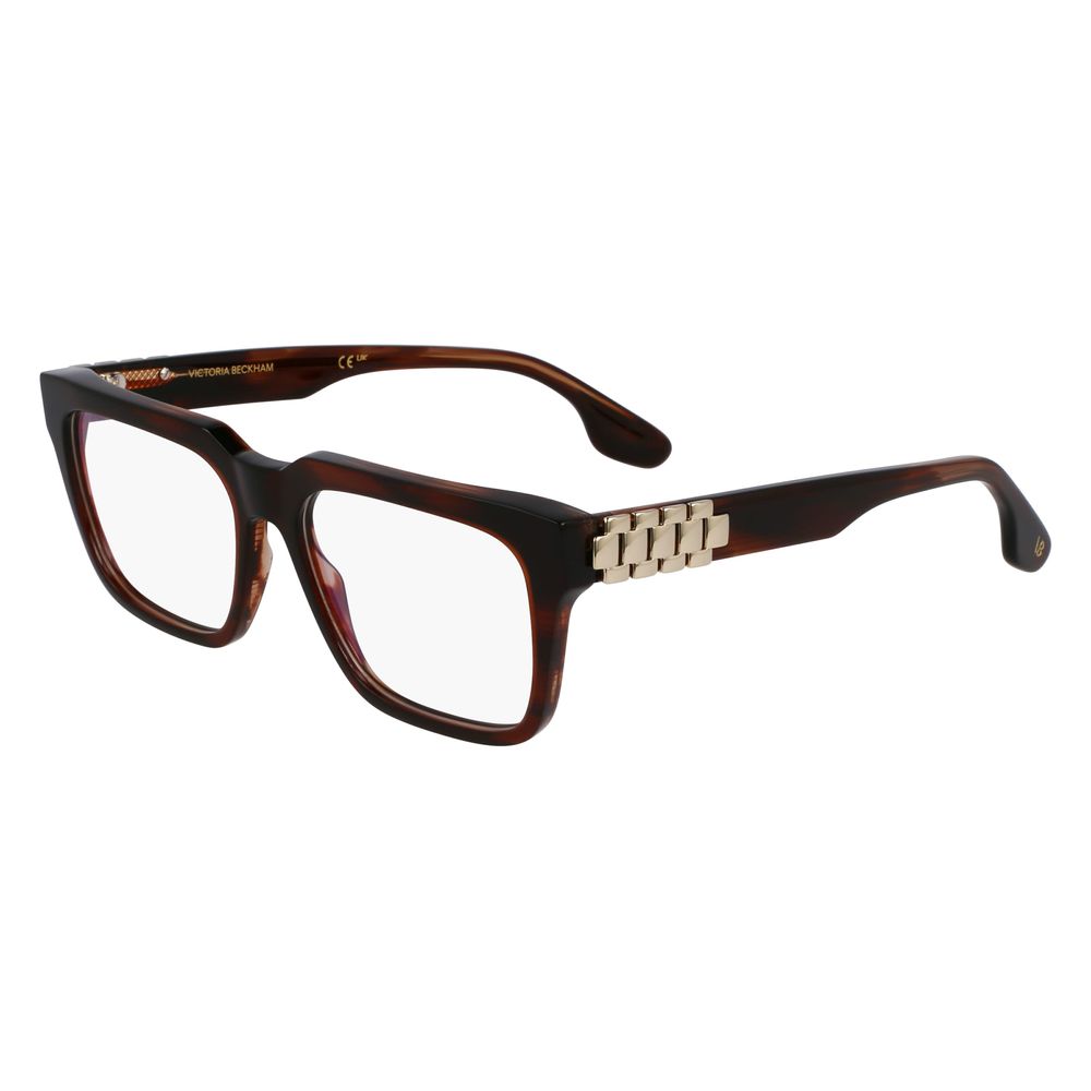 Victoria Beckham Brown Acetate Glasses Frames Victoria Beckham