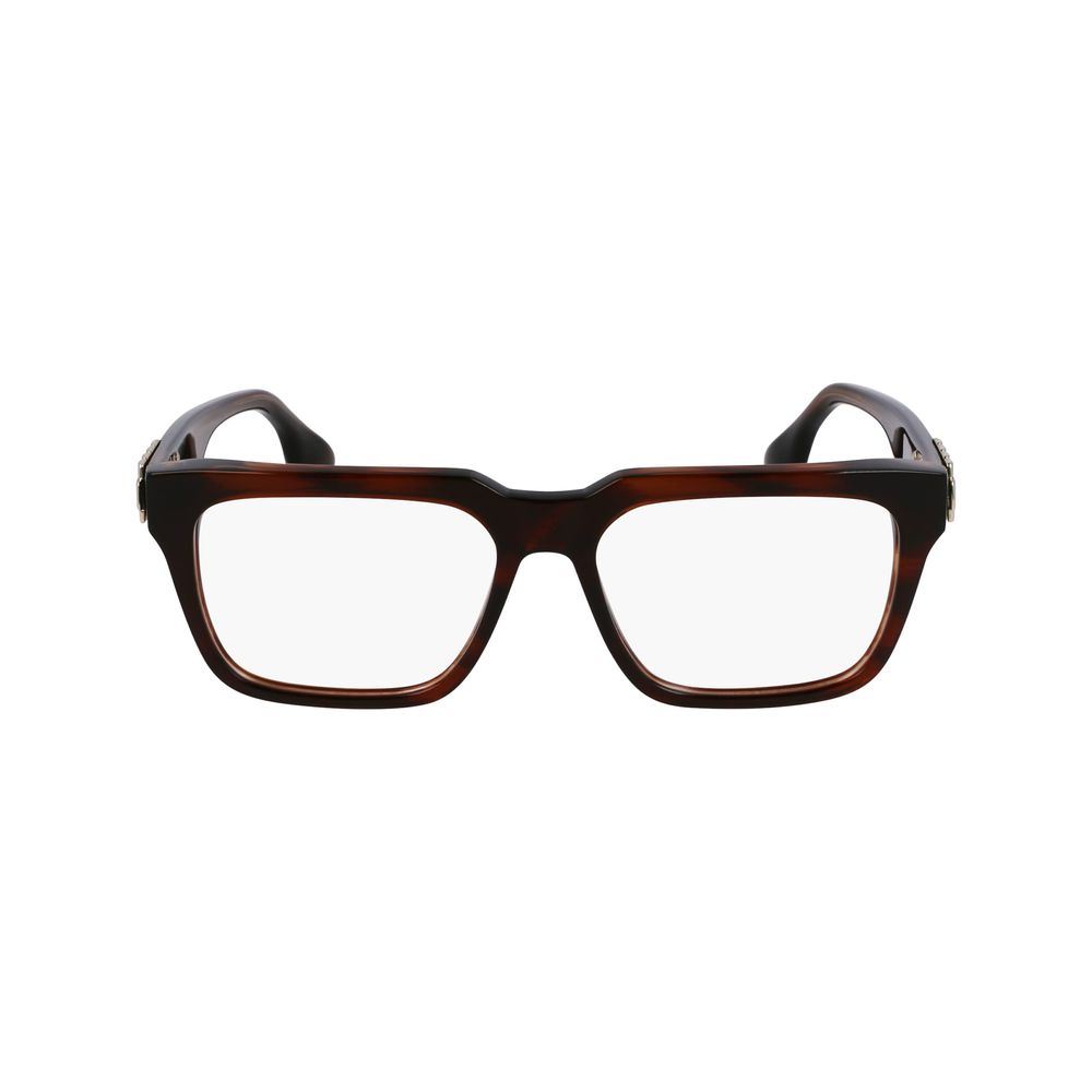 Victoria Beckham Brown Acetate Glasses Frames Victoria Beckham