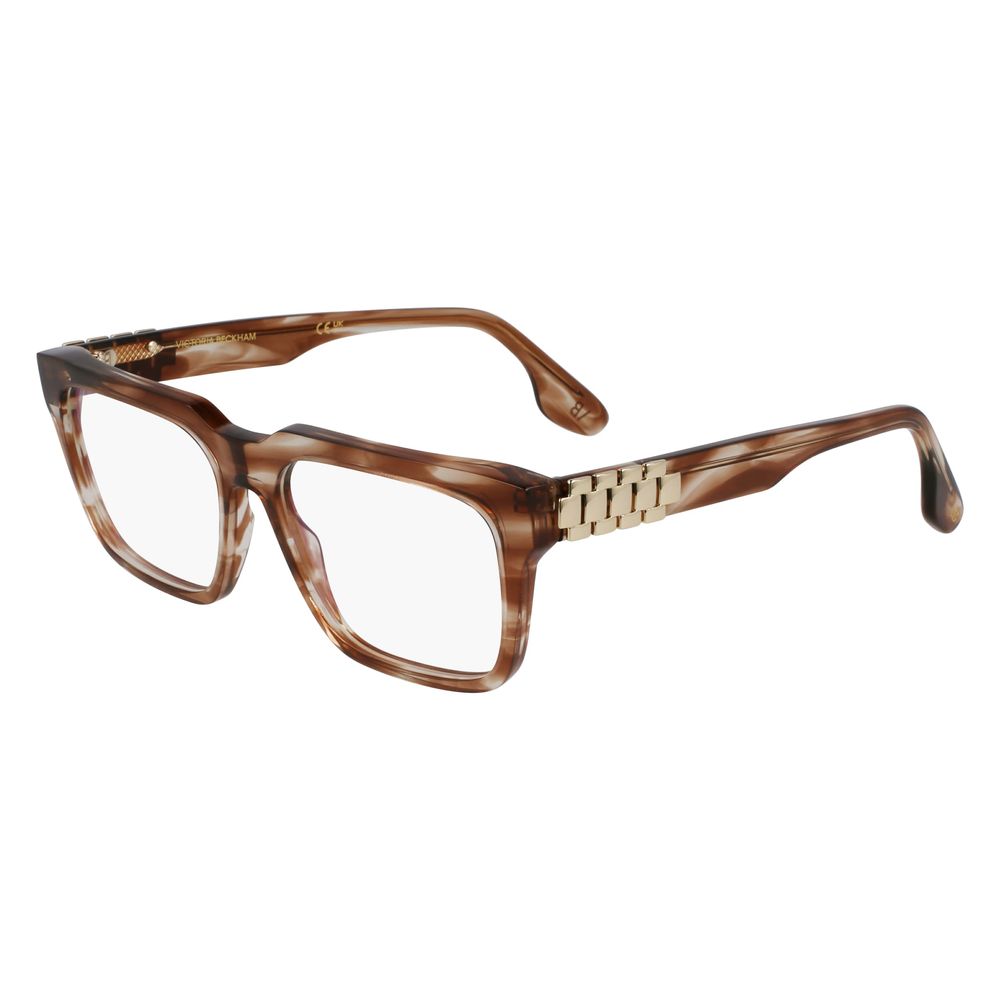 Victoria Beckham Brown Acetate Glasses Frames Victoria Beckham