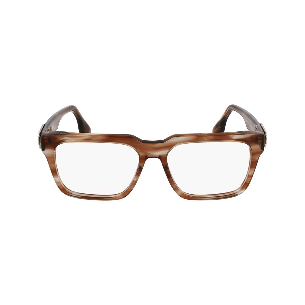 Victoria Beckham Brown Acetate Glasses Frames Victoria Beckham