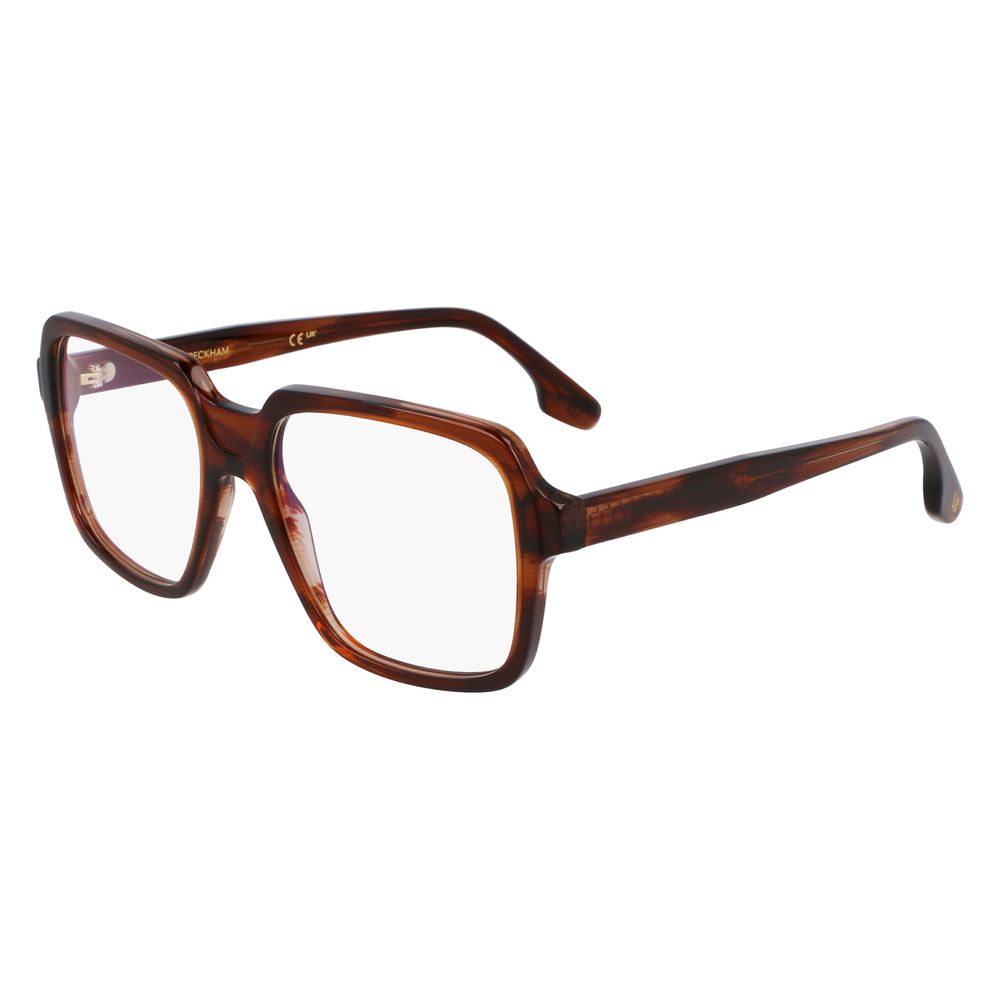 Victoria Beckham Brown Acetate Glasses Frames Victoria Beckham
