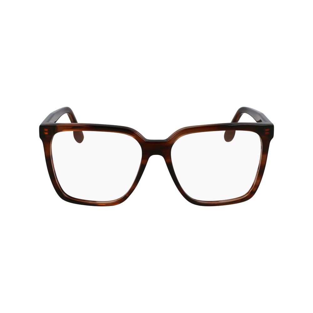 Victoria Beckham Brown Acetate Glasses Frames Victoria Beckham