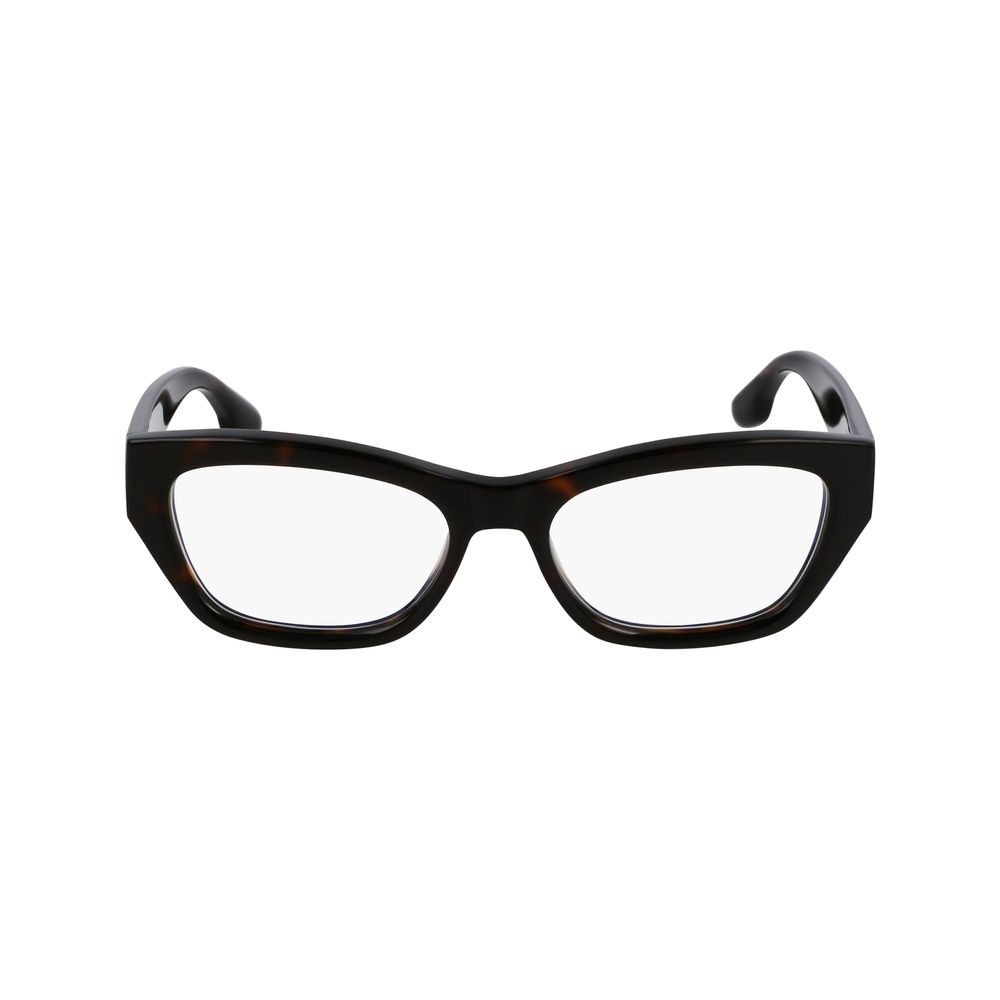 Victoria Beckham Brown Acetate Glasses Frames Victoria Beckham