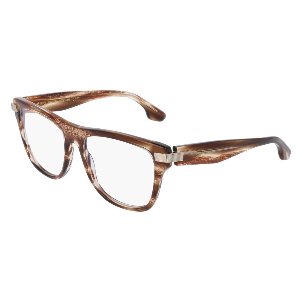 Victoria Beckham Brown Acetate Glasses Frames Victoria Beckham