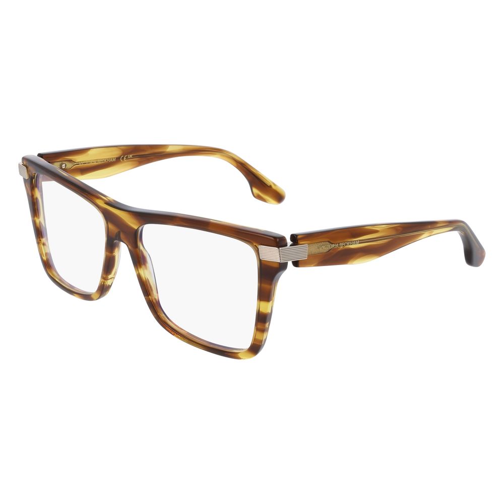 Victoria Beckham Brown Acetate Glasses Frames Victoria Beckham