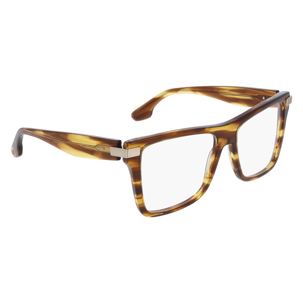 Victoria Beckham Brown Acetate Glasses Frames Victoria Beckham