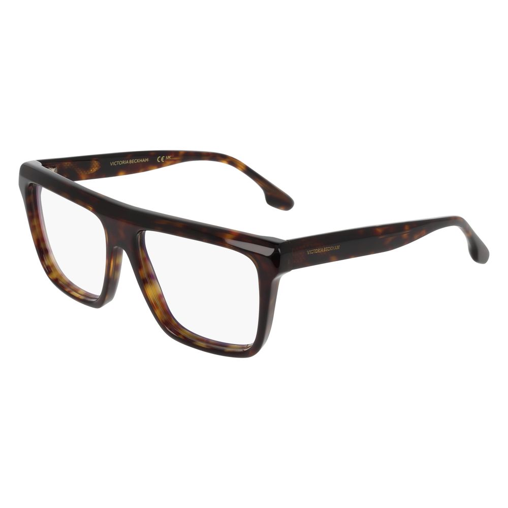 Victoria Beckham Brown Acetate Glasses Frames Victoria Beckham