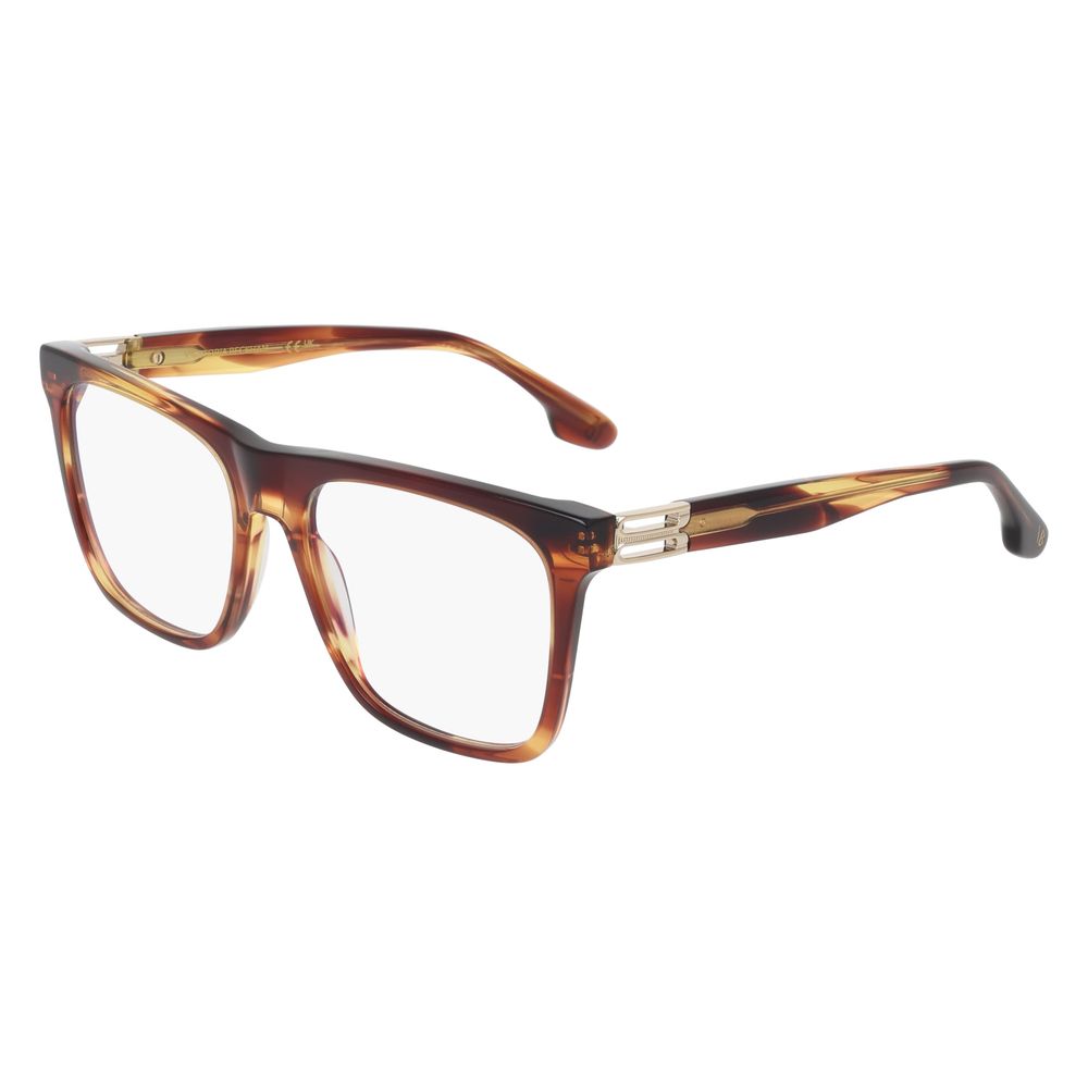 Victoria Beckham Brown Acetate Glasses Frames Victoria Beckham