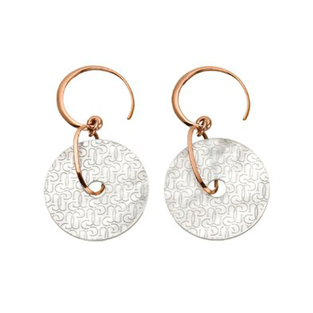 GC Bicolor Silver Earrings GC