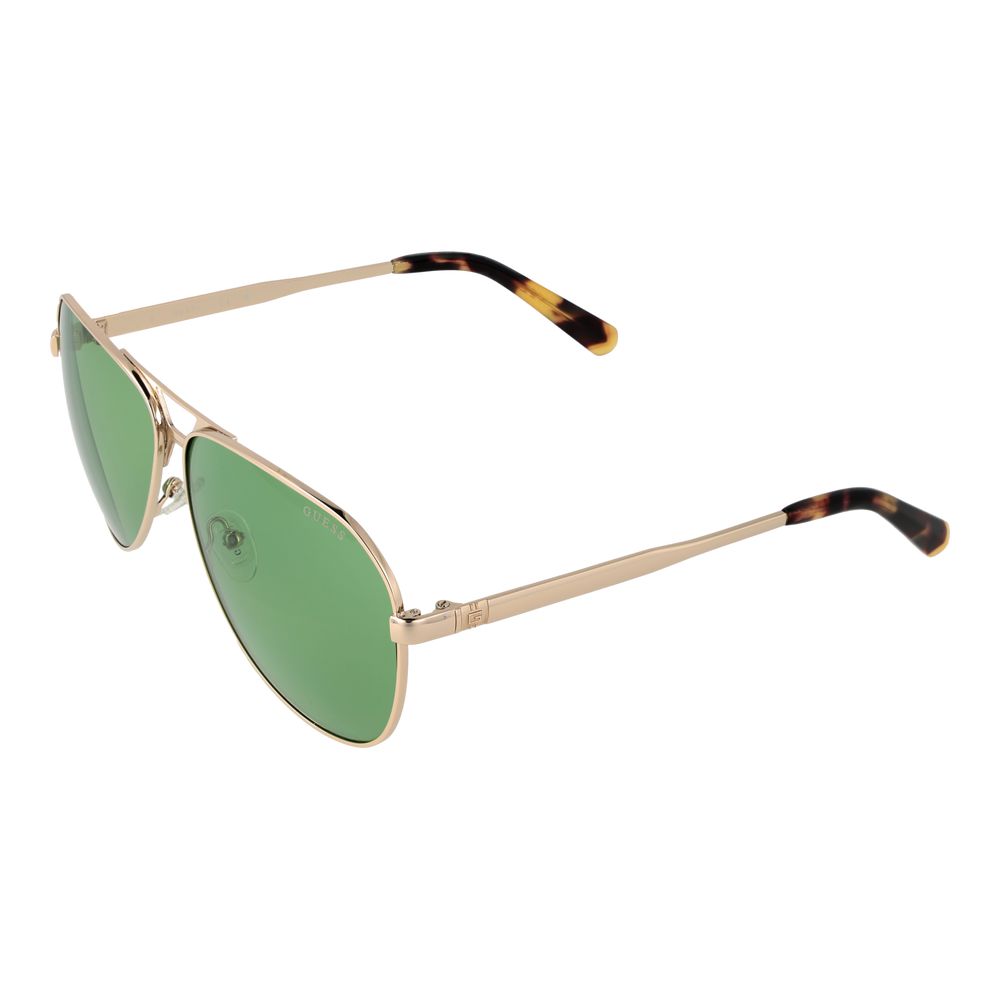 Guess Gold Metal Sunglasses Guess