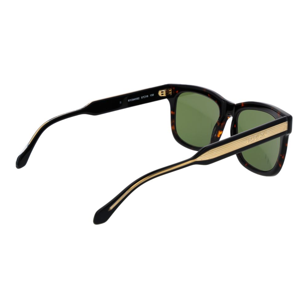 Replay Bicolor Plastic Sunglasses with colorful frames and dark lenses, stylish and lightweight eyewear for sun protection.