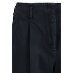 Golden Goose Black Cotton Casual Pants