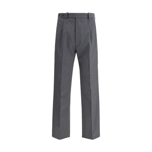 Prada Gray Wool Oves Aries Dress Pants Prada