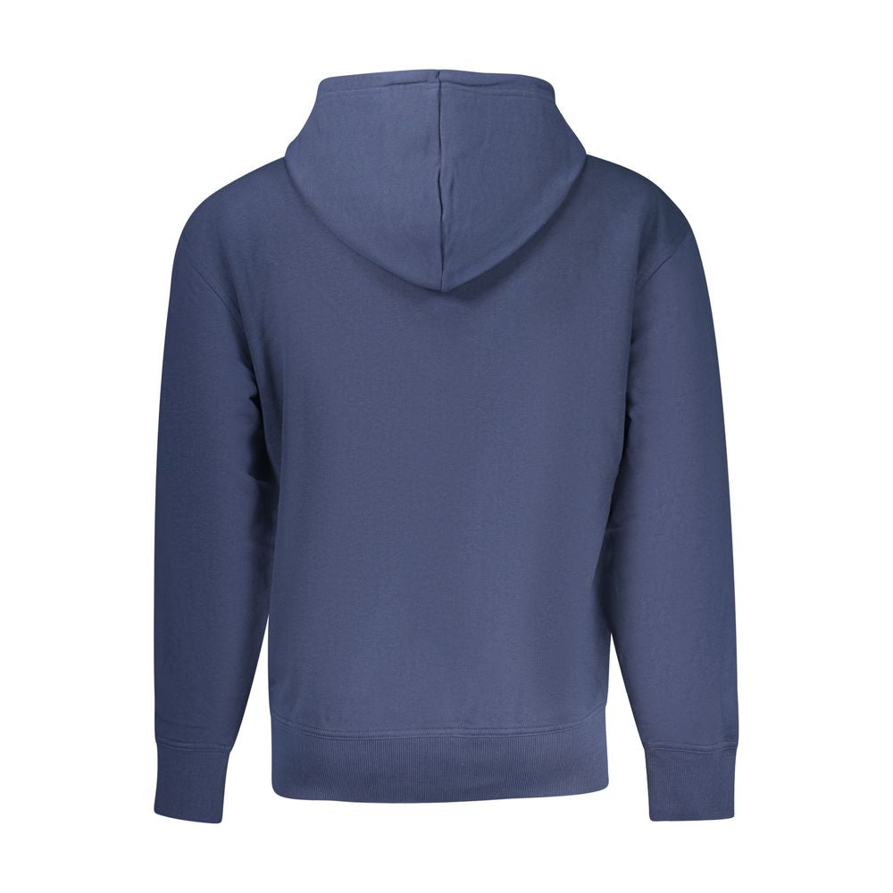 Hugo Boss Blue Cotton Men's Hoodie Hugo Boss