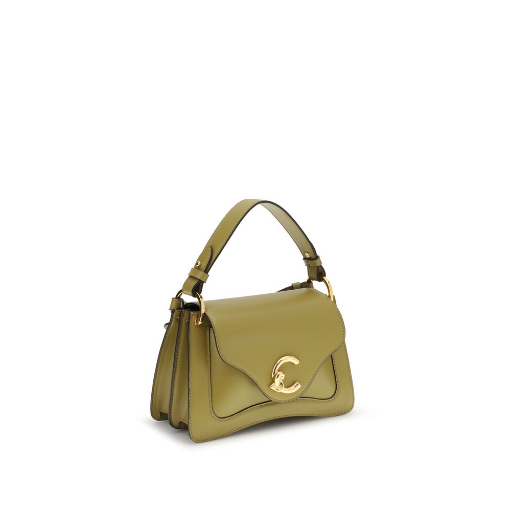 Coccinelle Bicolor Calf Leather Bos Taurus Handbag Coccinelle