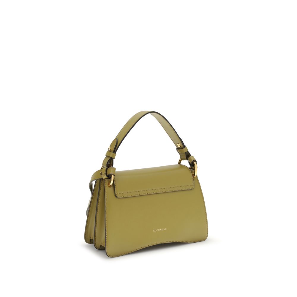 Coccinelle Bicolor Calf Leather Bos Taurus Handbag Coccinelle