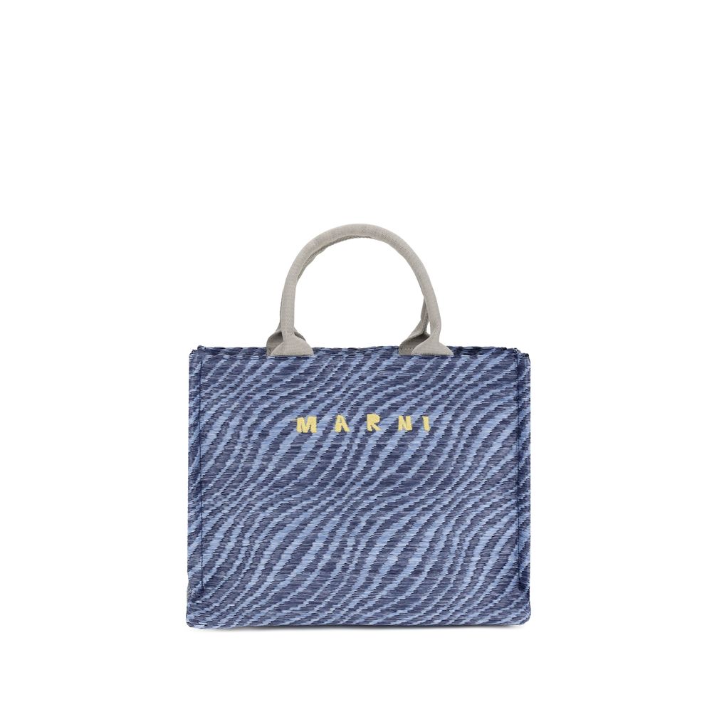Marni Blue Nylon Shoulder Bag Marni
