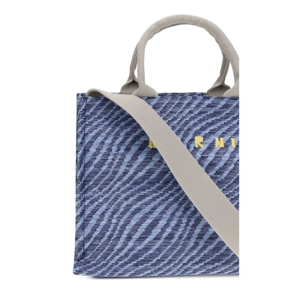 Marni Blue Nylon Shoulder Bag Marni