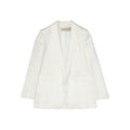 BLANCA VITA White Polyester Jackets And Coat