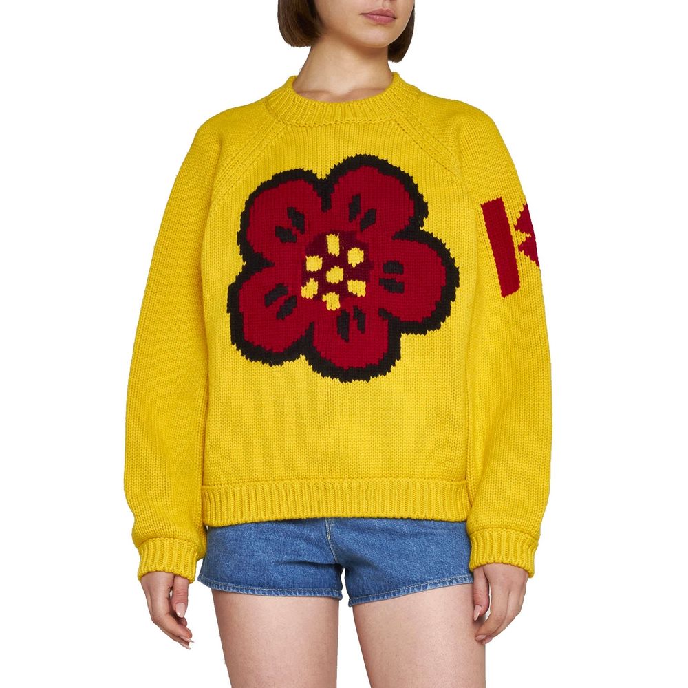 Kenzo Bicolor Cotton Sweatshirt Kenzo