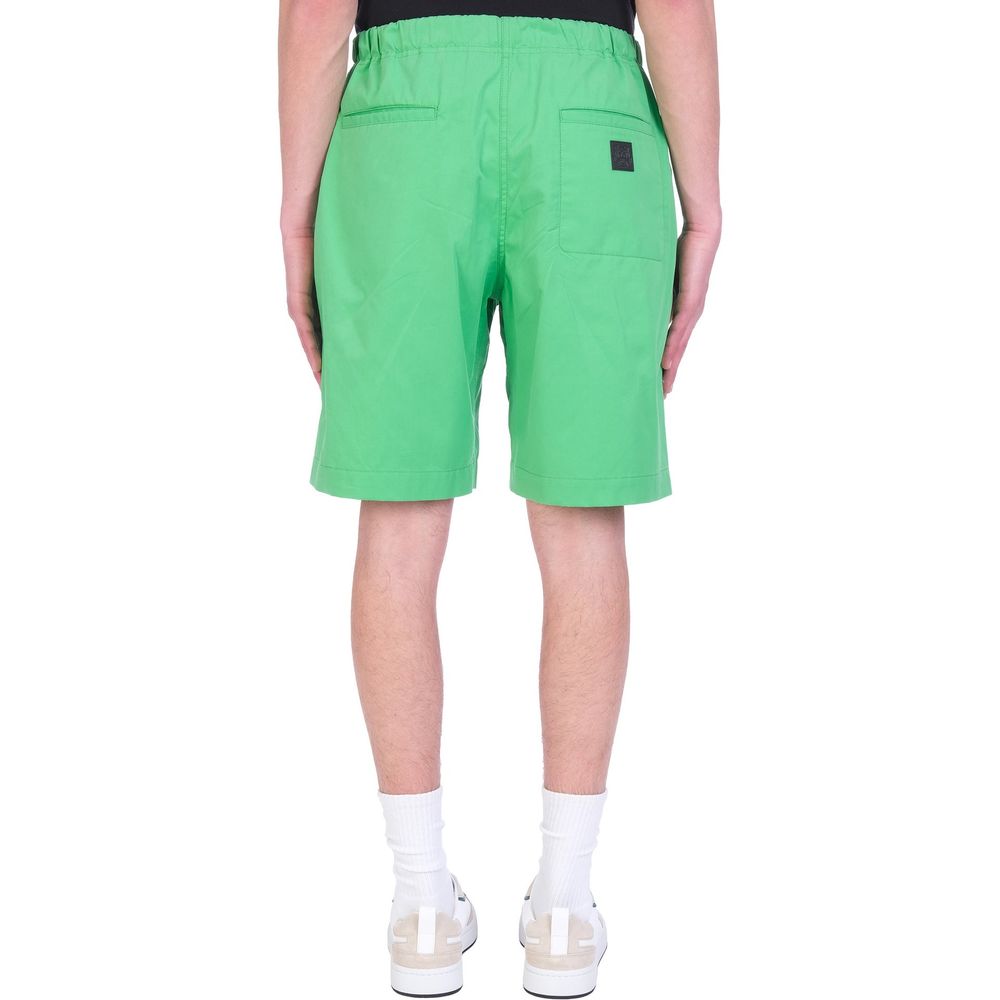 Kenzo Bicolor Cotton Shorts Kenzo