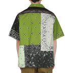 Kenzo Bicolor Cotton Shortsleeve Shirt