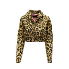 Dsquared² Brown Calfskin Coat