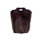 Fabiana Filippi Gray Merino Wool Jackets And Coat