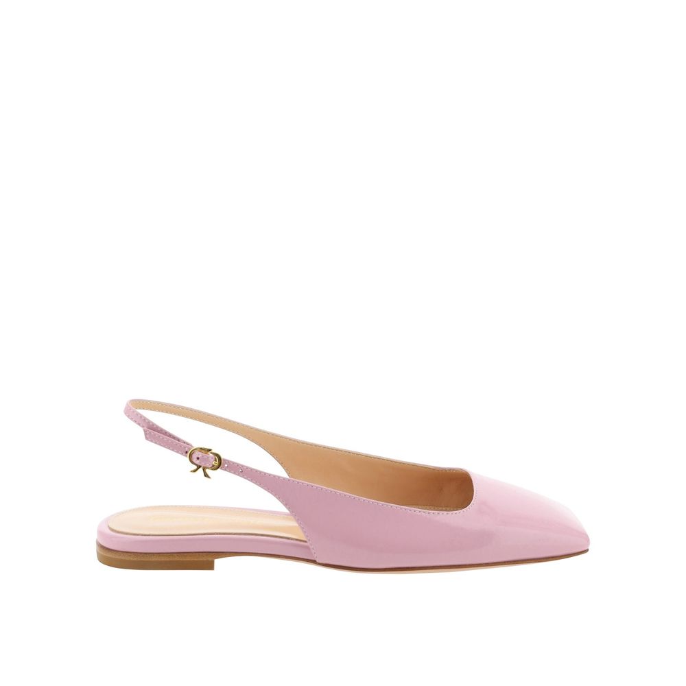Gianvito Rossi Multicolor Calfskin Flat Sandals Gianvito Rossi