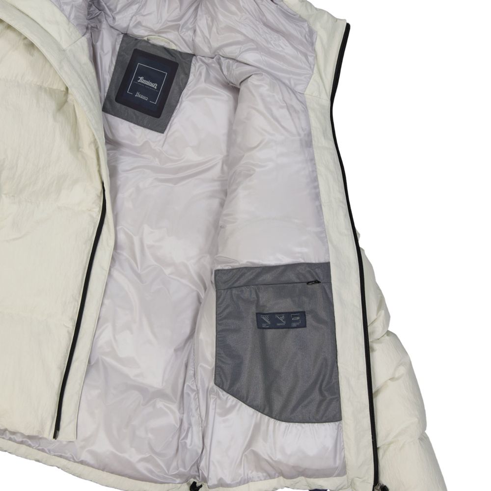 Herno White Polyamide Shell Jacket Herno